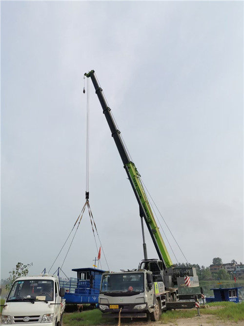 和平区桥梁建设吊装案例